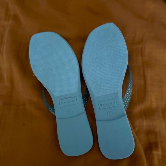 Summer Sandals - Tahari (Blue), Nine West (Green). New and comfy. Size 8 - Picture 4 of 4
